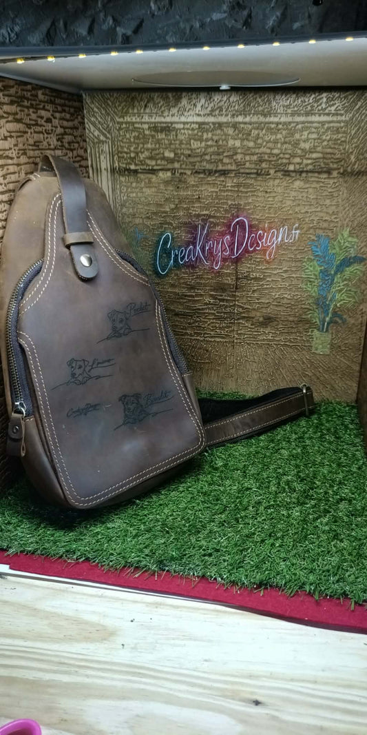 Sac à Main avec Gravure Laser de Votre Animal