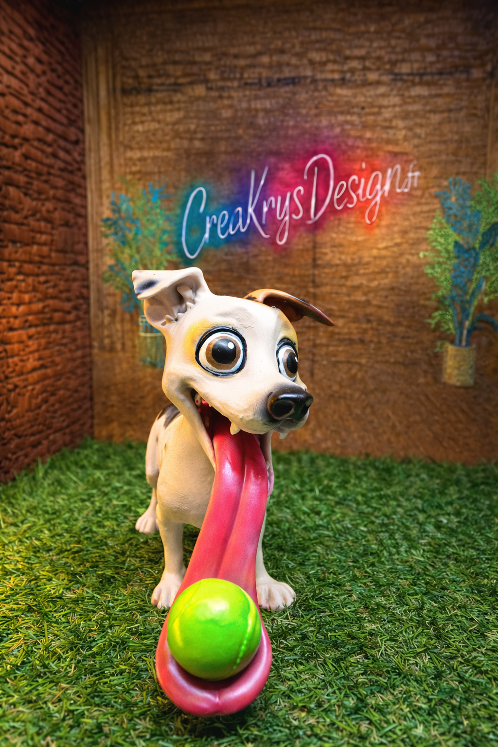 Le jack russell fou de la balle