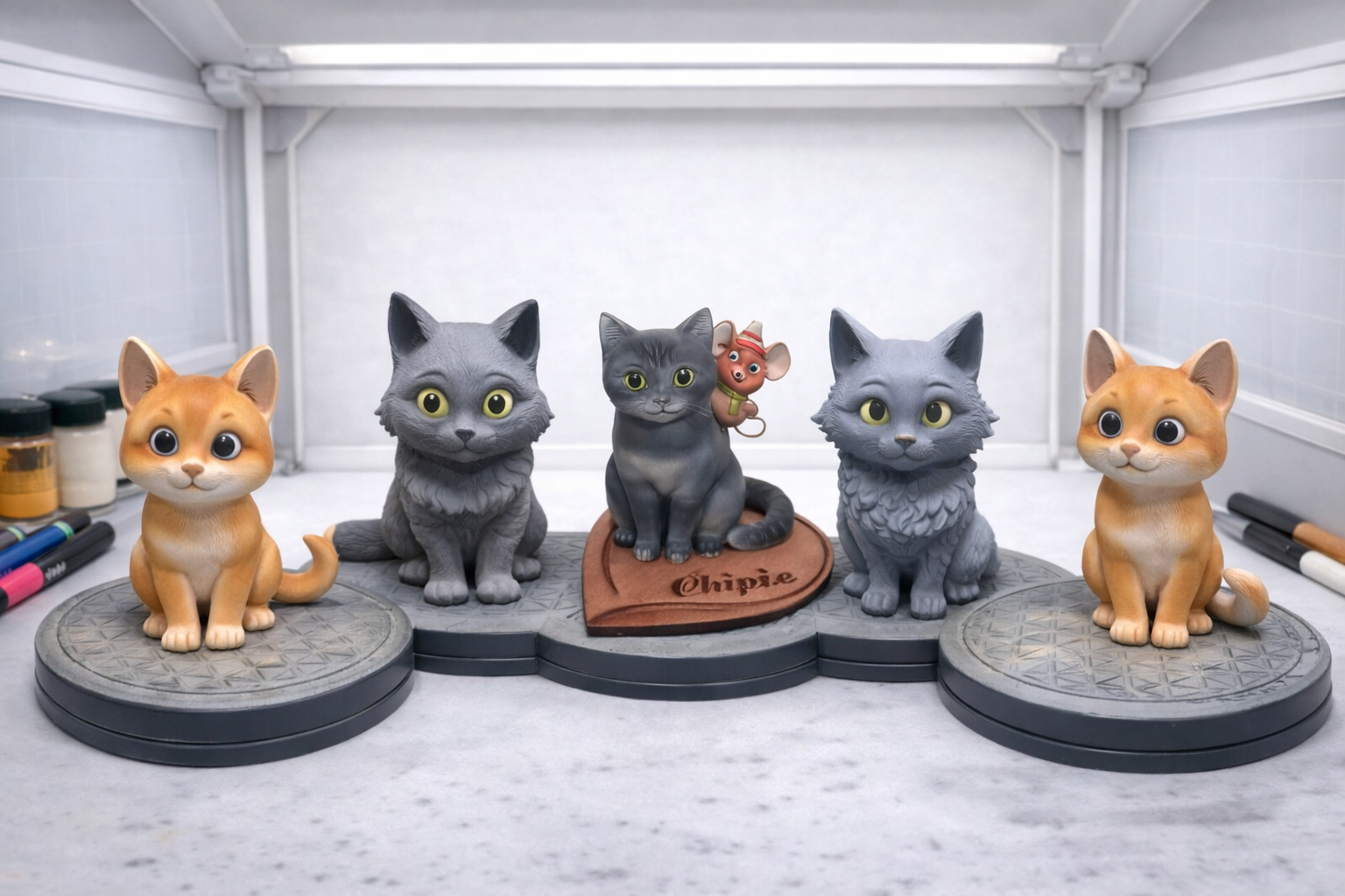 Statuette 3D personnalisée animal de compagnie